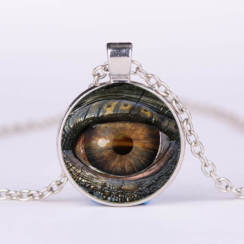 Newest Trendy Dragon Eye Necklace Monster Satan Devil's Eye Vintage Steampunk Cool Pendant Handmade Art Necklaces Fashion Newest Trendy Dragon Eye Necklace Monster Satan Devil's Eye Vintage Steampunk Cool Pendant Handmade Art Necklaces Fashion