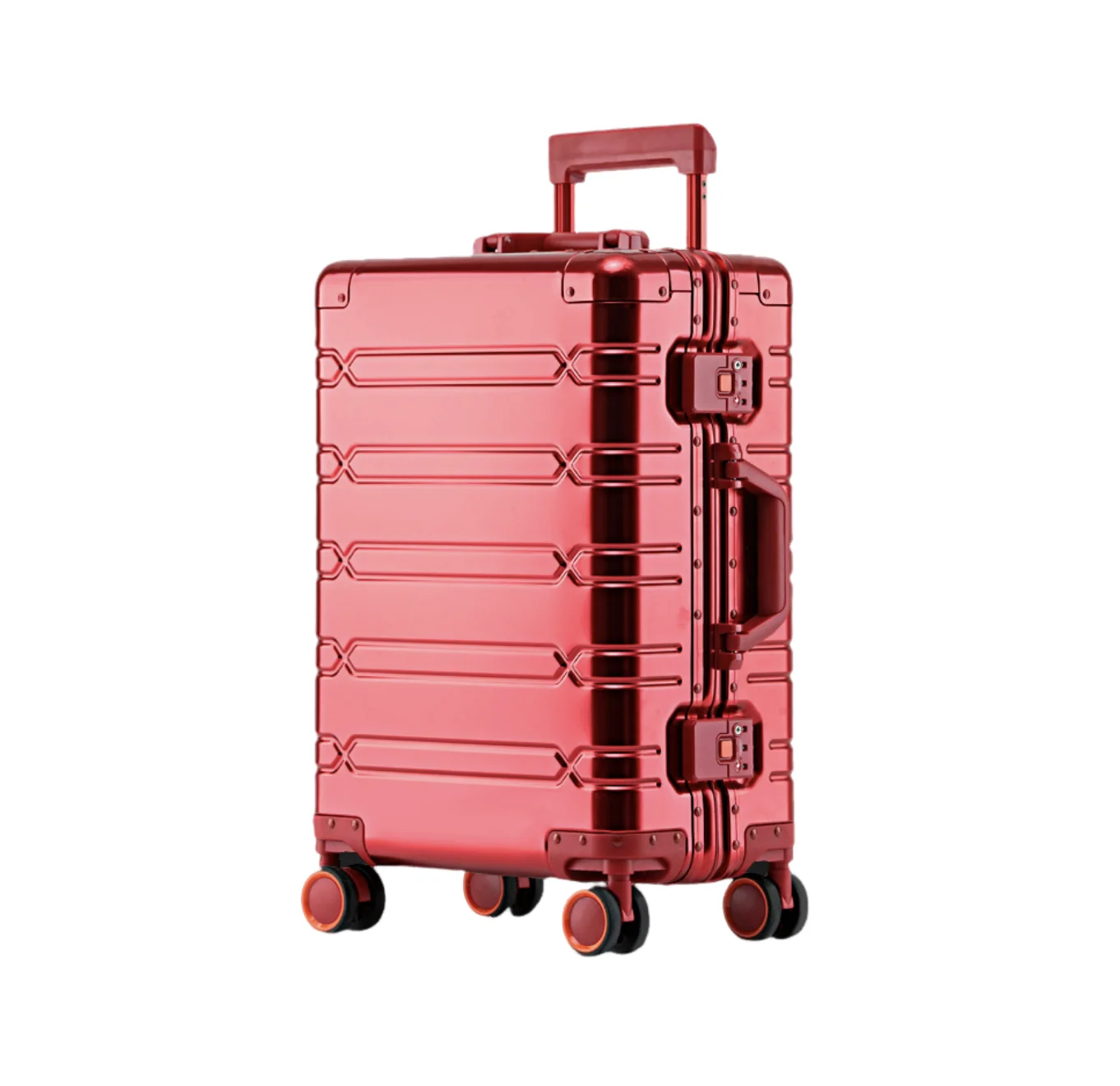 2024 New Large Capacity Durable Luggage Sets Aluminum Suitcase Women Girl Carry-On Boarding Travel 20/24/29 2024 New Large Capacity Durable Luggage Sets Aluminum Suitcase Women Girl Carry-On Boarding Travel 20/24/29
