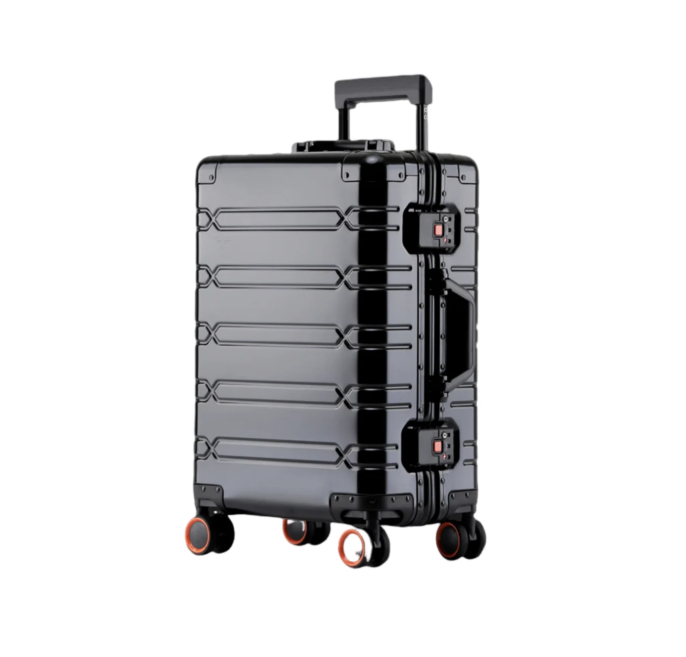 2024 New Large Capacity Durable Luggage Sets Aluminum Suitcase Women Girl Carry-On Boarding Travel 20/24/29 2024 New Large Capacity Durable Luggage Sets Aluminum Suitcase Women Girl Carry-On Boarding Travel 20/24/29