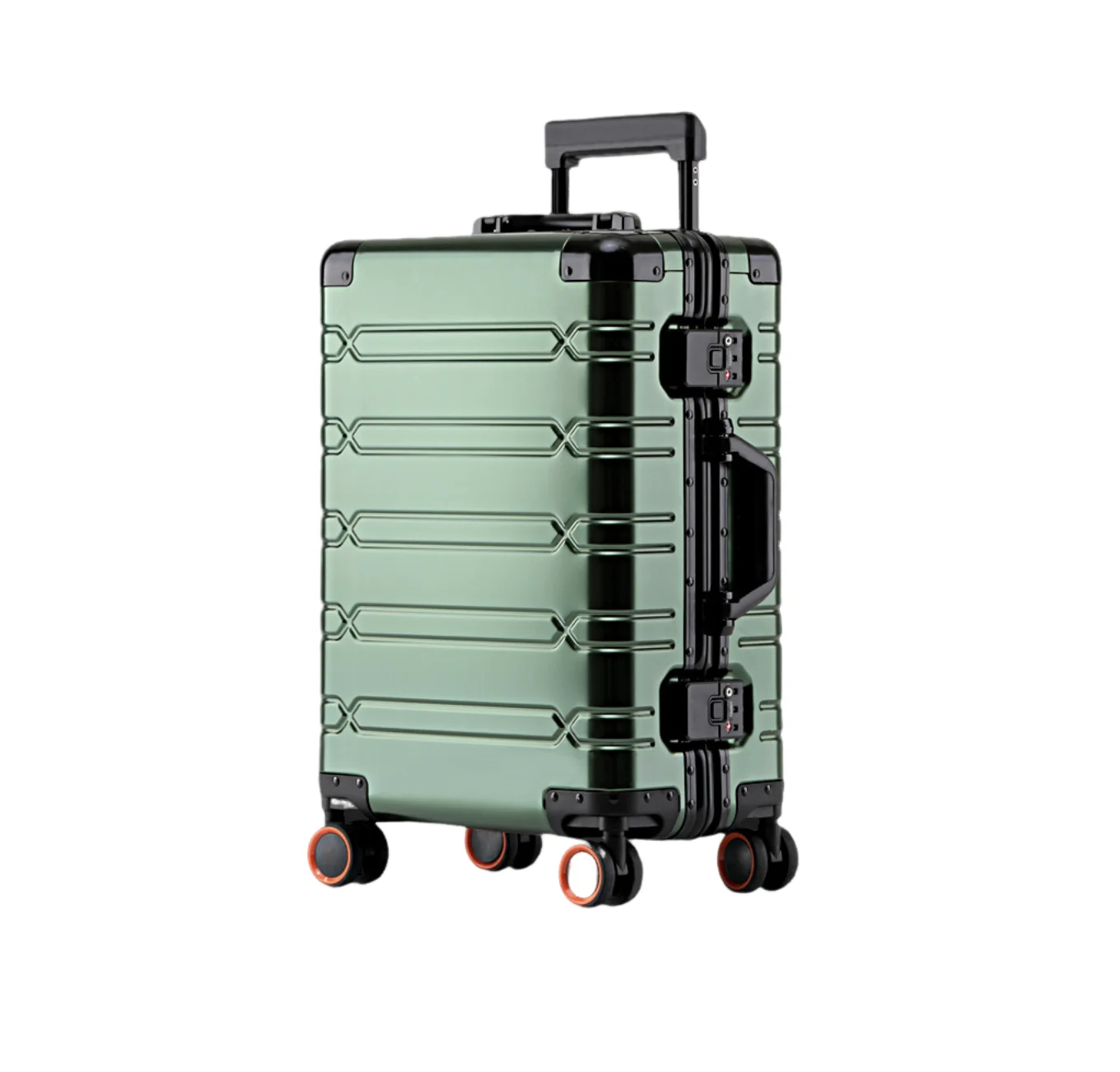 2024 New Large Capacity Durable Luggage Sets Aluminum Suitcase Women Girl Carry-On Boarding Travel 20/24/29 2024 New Large Capacity Durable Luggage Sets Aluminum Suitcase Women Girl Carry-On Boarding Travel 20/24/29
