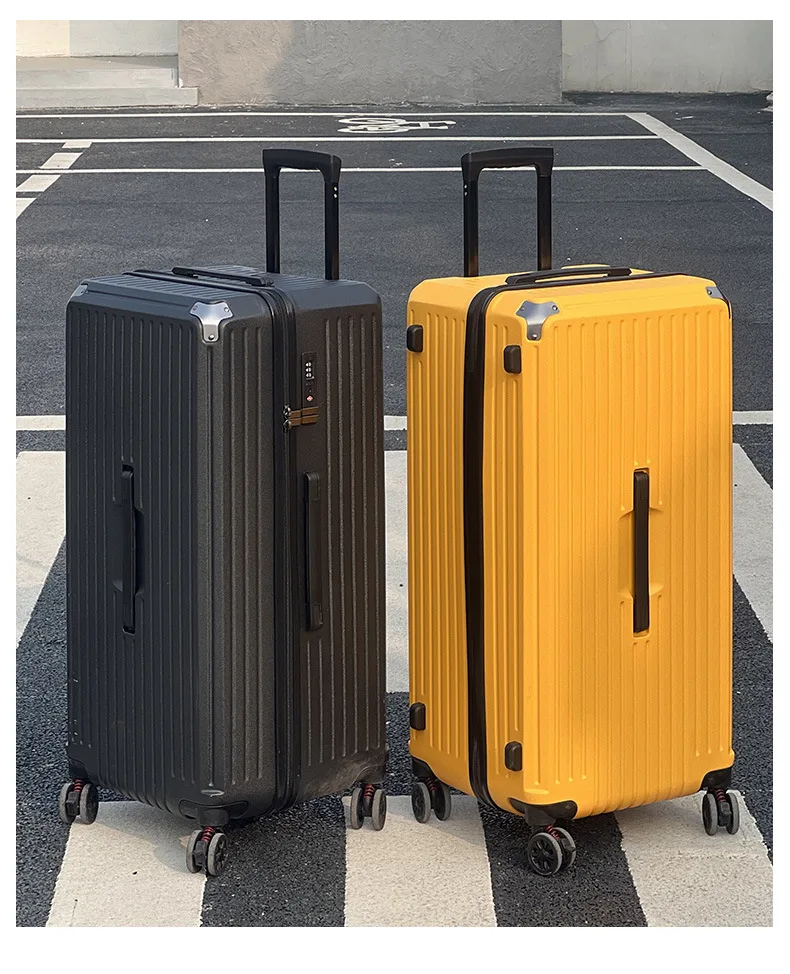 2024 New Large Capacity Cup Holder Luggage Suitcase USB Charging Women Girl Carry-On Boarding Luggage Travel 20/24/26/28 inch 2024 New Large Capacity Cup Holder Luggage Suitcase USB Charging Women Girl Carry-On Boarding Luggage Travel 20/24/26/28 inch