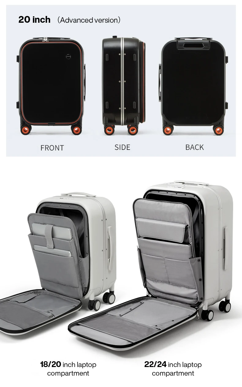 Mixi Patent Design Aluminum Frame Suitcase Carry On Rolling Luggage Beautiful Boarding Cabin 18 20 24 Inch M9260 Mixi Patent Design Aluminum Frame Suitcase Carry On Rolling Luggage Beautiful Boarding Cabin 18 20 24 Inch M9260