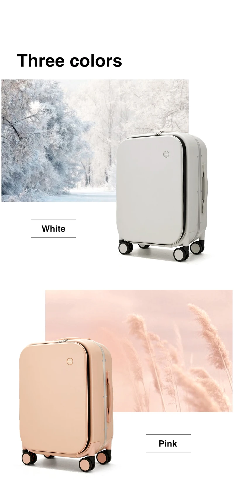 Mixi Patent Design Aluminum Frame Suitcase Carry On Rolling Luggage Beautiful Boarding Cabin 18 20 24 Inch M9260 Mixi Patent Design Aluminum Frame Suitcase Carry On Rolling Luggage Beautiful Boarding Cabin 18 20 24 Inch M9260