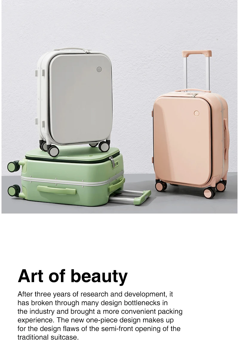 Mixi Patent Design Aluminum Frame Suitcase Carry On Rolling Luggage Beautiful Boarding Cabin 18 20 24 Inch M9260 Mixi Patent Design Aluminum Frame Suitcase Carry On Rolling Luggage Beautiful Boarding Cabin 18 20 24 Inch M9260