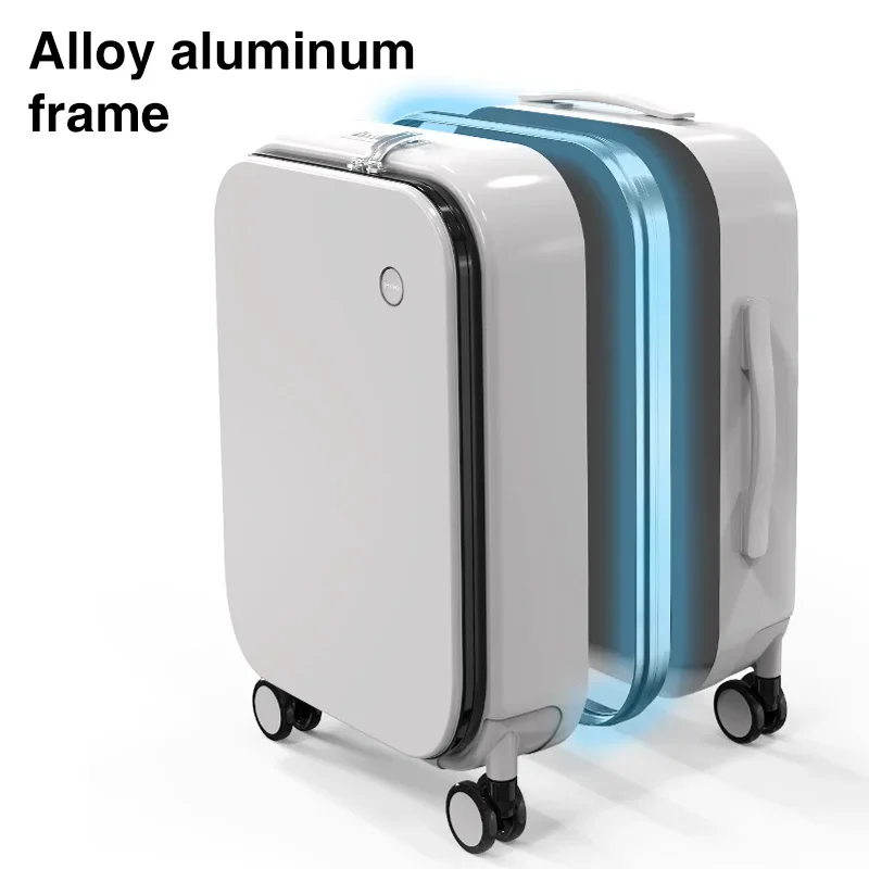 Mixi Patent Design Aluminum Frame Suitcase Carry On Rolling Luggage Beautiful Boarding Cabin 18 20 24 Inch M9260 Mixi Patent Design Aluminum Frame Suitcase Carry On Rolling Luggage Beautiful Boarding Cabin 18 20 24 Inch M9260