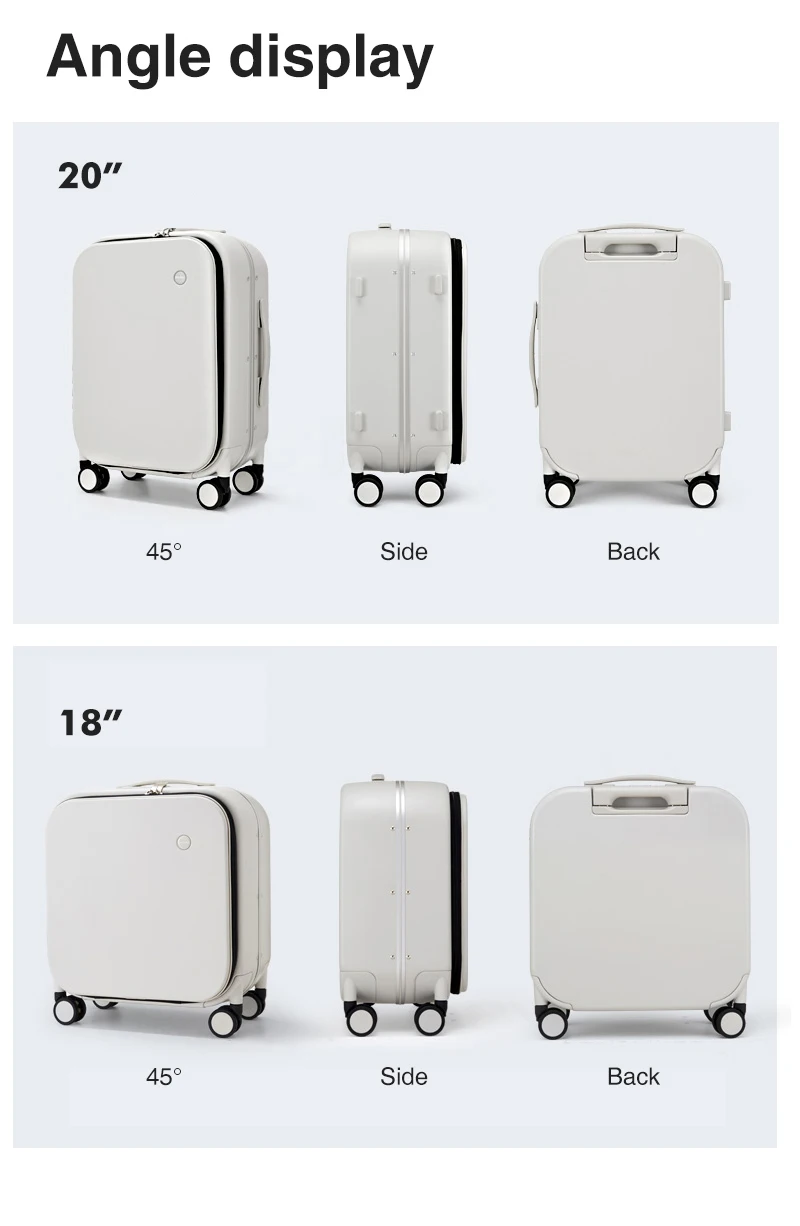 Mixi Patent Design Aluminum Frame Suitcase Carry On Rolling Luggage Beautiful Boarding Cabin 18 20 24 Inch M9260 Mixi Patent Design Aluminum Frame Suitcase Carry On Rolling Luggage Beautiful Boarding Cabin 18 20 24 Inch M9260