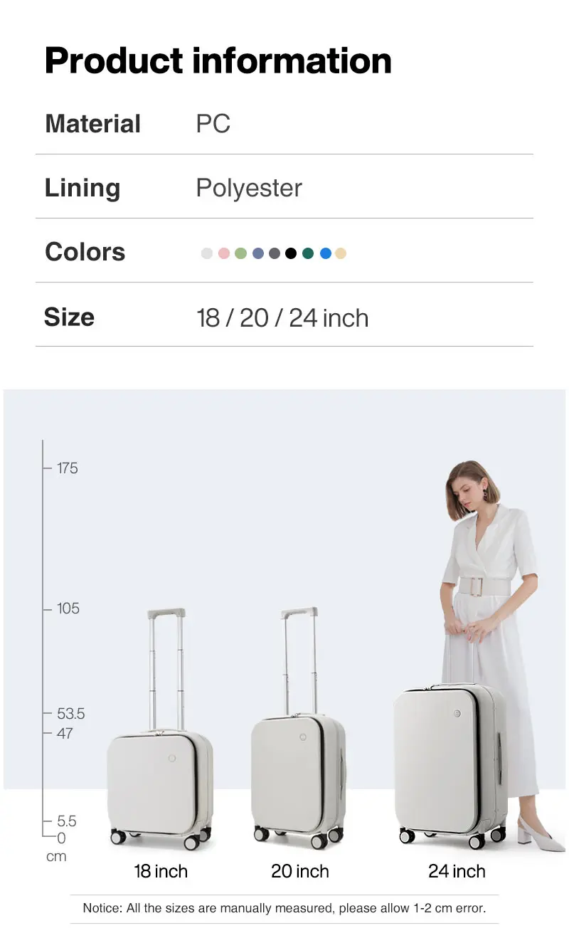 Mixi Patent Design Aluminum Frame Suitcase Carry On Rolling Luggage Beautiful Boarding Cabin 18 20 24 Inch M9260 Mixi Patent Design Aluminum Frame Suitcase Carry On Rolling Luggage Beautiful Boarding Cabin 18 20 24 Inch M9260
