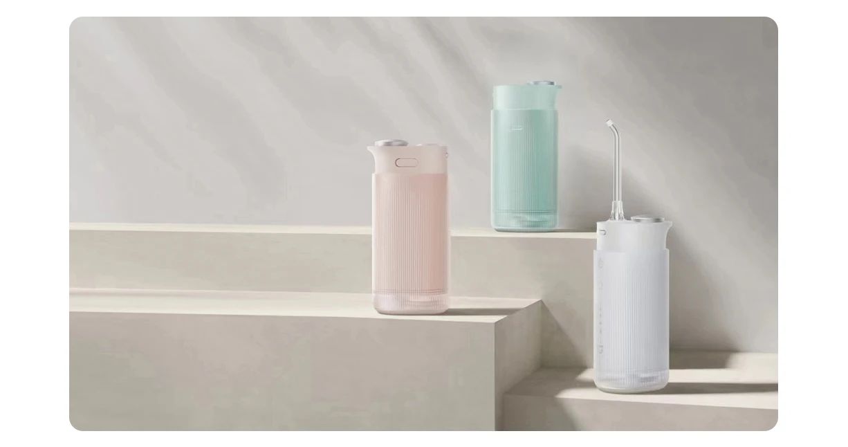 XIAOMI MIJIA F400 Oral Irrigator,Cordless Portable 4 Mode 200mL Rechargeable Flossers,IPX7 Waterproof Electric Oral Waterflosser XIAOMI MIJIA F400 Oral Irrigator,Cordless Portable 4 Mode 200mL Rechargeable Flossers,IPX7 Waterproof Electric Oral Waterflosser