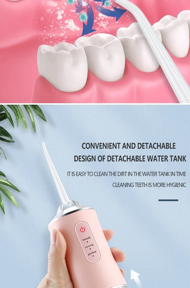 2025 Smart Electric Oral Irrigator Water Flosser 4 Jets 3 Modes USB Charging Water Jet Irrigator Dental Teeth Cleaner 2025 Smart Electric Oral Irrigator Water Flosser 4 Jets 3 Modes USB Charging Water Jet Irrigator Dental Teeth Cleaner
