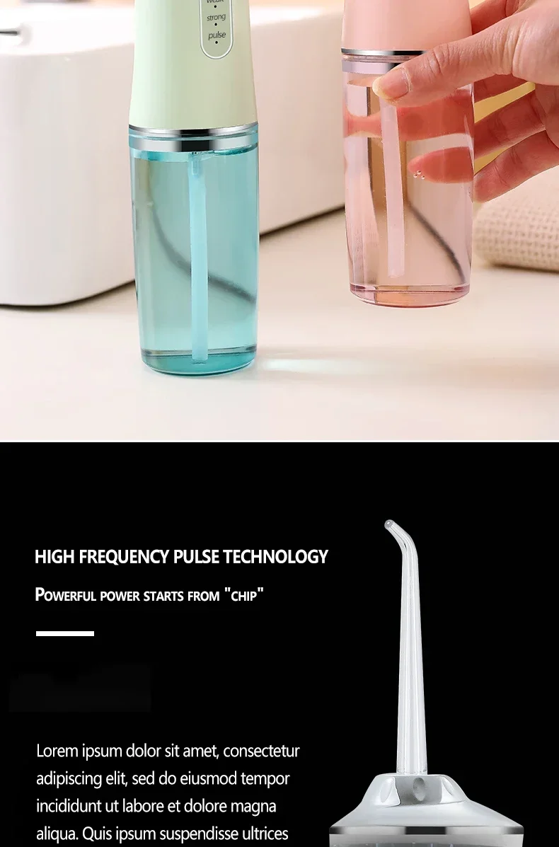 2025 Smart Electric Oral Irrigator Water Flosser 4 Jets 3 Modes USB Charging Water Jet Irrigator Dental Teeth Cleaner 2025 Smart Electric Oral Irrigator Water Flosser 4 Jets 3 Modes USB Charging Water Jet Irrigator Dental Teeth Cleaner