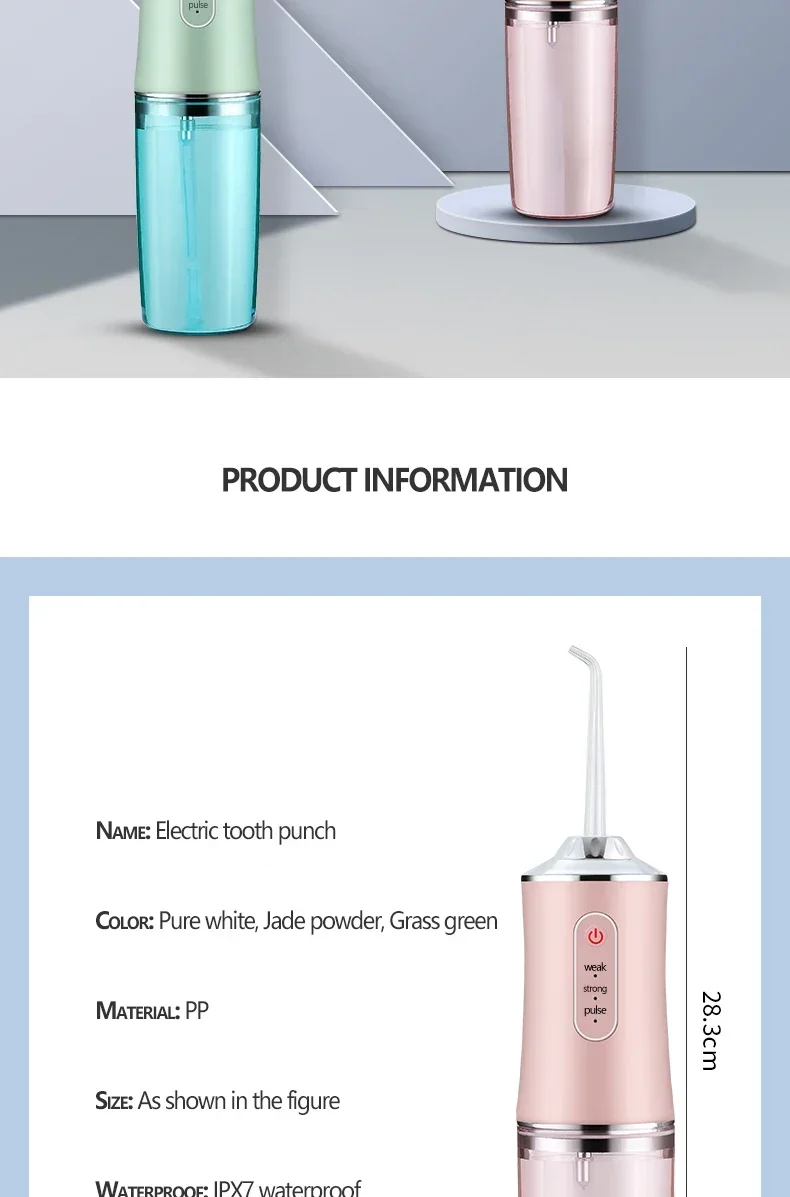 2025 Smart Electric Oral Irrigator Water Flosser 4 Jets 3 Modes USB Charging Water Jet Irrigator Dental Teeth Cleaner 2025 Smart Electric Oral Irrigator Water Flosser 4 Jets 3 Modes USB Charging Water Jet Irrigator Dental Teeth Cleaner