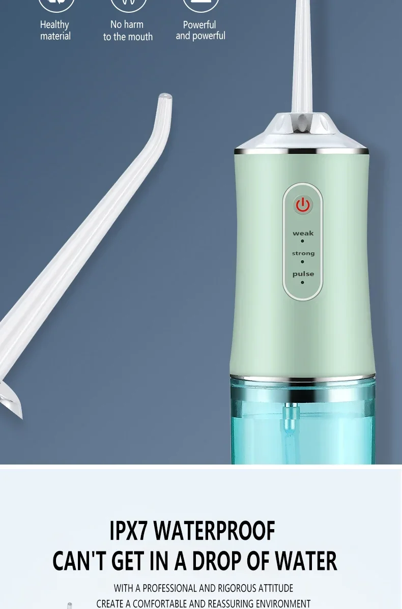 2025 Smart Electric Oral Irrigator Water Flosser 4 Jets 3 Modes USB Charging Water Jet Irrigator Dental Teeth Cleaner 2025 Smart Electric Oral Irrigator Water Flosser 4 Jets 3 Modes USB Charging Water Jet Irrigator Dental Teeth Cleaner