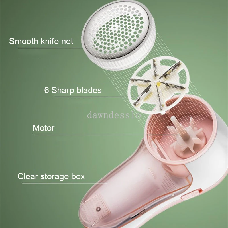 Electric Lint Remover For Clothing Sweater Anti Pilling Razor Clothes Pellet Fabric Shaver USB Charge Coat Plush Clothing Razor