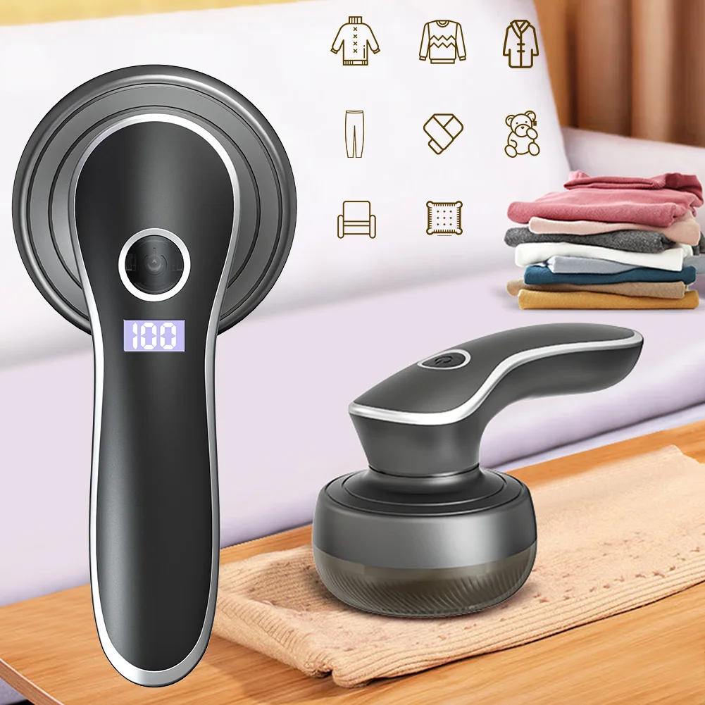 Electric Digital Display Lint Remover Rechargeable Pellet Fabric Shaver For Clothing Clothes Fluff Hair Balls Portable Remover Electric Digital Display Lint Remover Rechargeable Pellet Fabric Shaver For Clothing Clothes Fluff Hair Balls Portable Remover