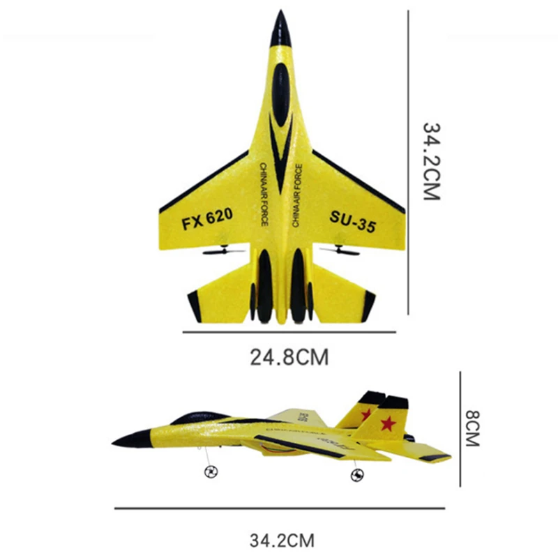 FX-620 SU-35 RC Remote Control Airplane 2.4G Remote Control Fighter Hobby Plane Glider Airplane EPP Foam Toys RC Plane Kids Gift FX-620 SU-35 RC Remote Control Airplane 2.4G Remote Control Fighter Hobby Plane Glider Airplane EPP Foam Toys RC Plane Kids Gift