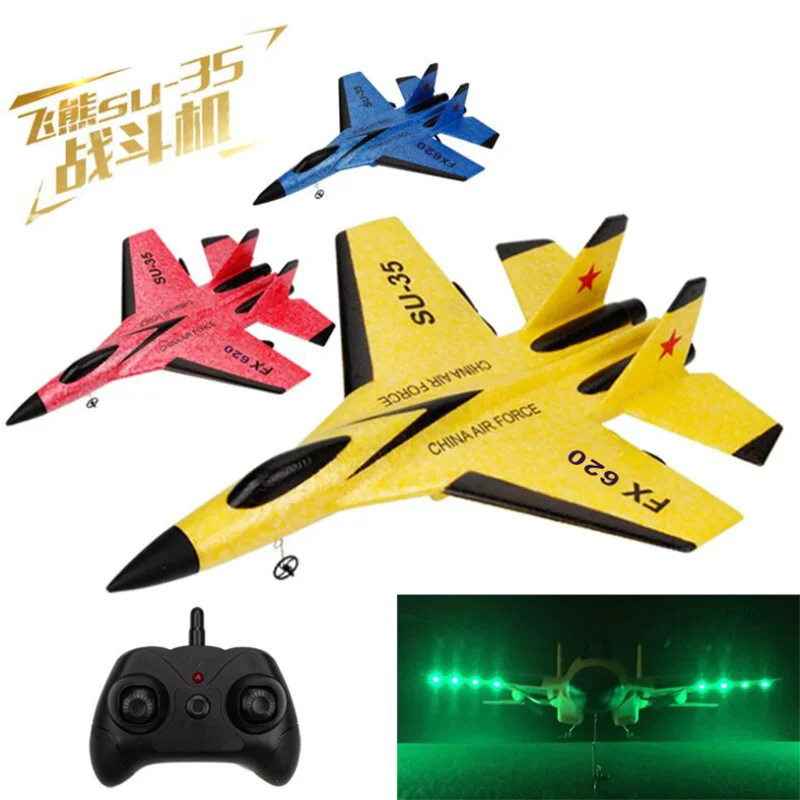 FX-620 SU-35 RC Remote Control Airplane 2.4G Remote Control Fighter Hobby Plane Glider Airplane EPP Foam Toys RC Plane Kids Gift FX-620 SU-35 RC Remote Control Airplane 2.4G Remote Control Fighter Hobby Plane Glider Airplane EPP Foam Toys RC Plane Kids Gift