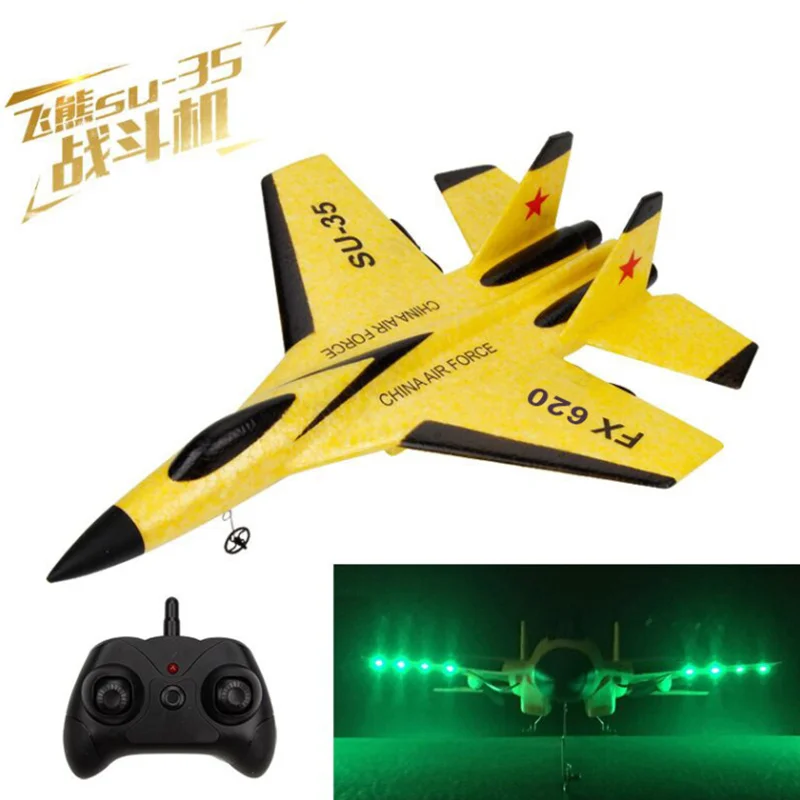 FX-620 SU-35 RC Remote Control Airplane 2.4G Remote Control Fighter Hobby Plane Glider Airplane EPP Foam Toys RC Plane Kids Gift FX-620 SU-35 RC Remote Control Airplane 2.4G Remote Control Fighter Hobby Plane Glider Airplane EPP Foam Toys RC Plane Kids Gift